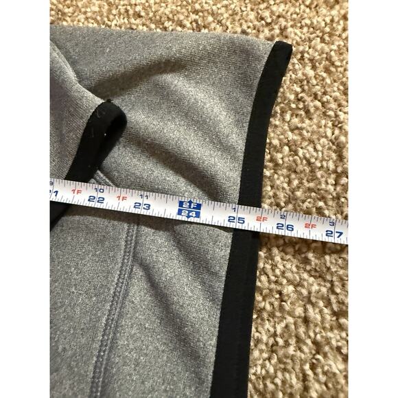 Nike Gray With speckled black and white Nike Swoosh And Funnel Hoodie Size L - Picture 3 of 14